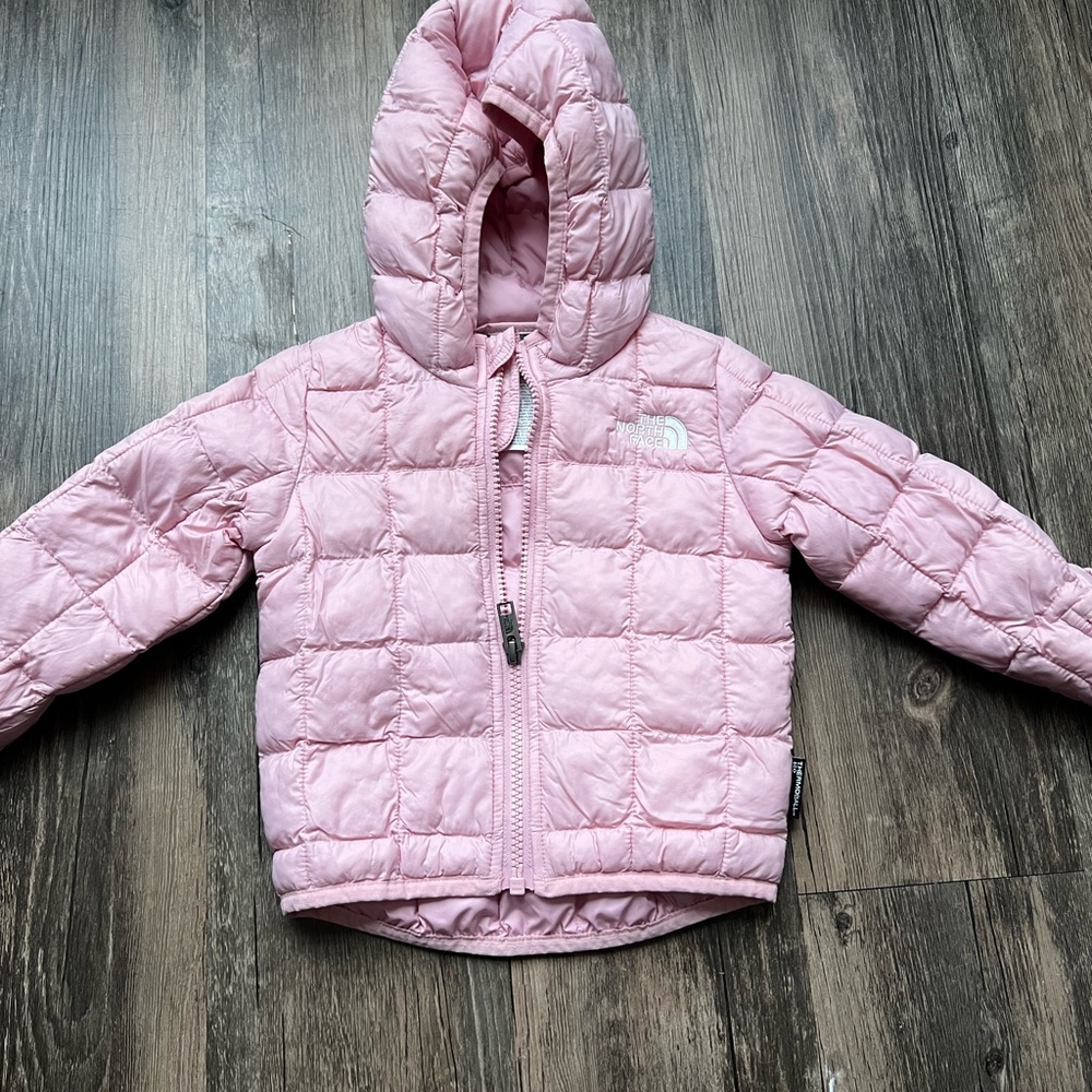 The North Face Light Pink Quilted Jacket